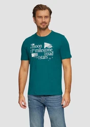 s.Oliver T-Shirt Grün/Türkis