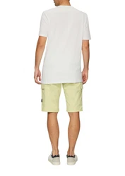 s.Oliver T-Shirt mit Logo-Print Artwork Braun/Silber/Dunkelrot/Weiß/Creme