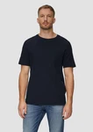 s.Oliver Kurzarmshirt T-Shirt mit Brusttasche Logo Dunkelblau