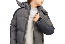 Jack & Jones Jacke Jcoaero Puffer stone/dunkelgrau
