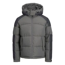 Jack & Jones Jacke Jcoaero Puffer stone/dunkelgrau