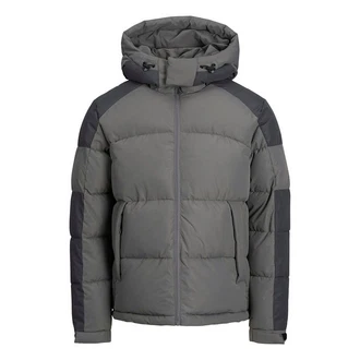 Jack & Jones Jacke Jcoaero Puffer stone/dunkelgrau