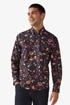 Next Langarmhemd mit Weihnachts-Print Rot/Dunkelblau/Lila/Blau/Mischfarben Next Langarmhemd mit Weihnachts-Print Rot/Dunkelblau/Lila/Blau/Mischfarben