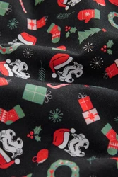 Next Langarmhemd mit Weihnachts-Print Rot/Rosa