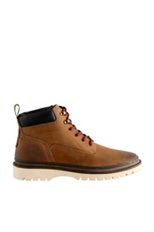 Lederstiefel im Wanderstil Schnrstiefelette (1-tlg)
