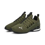 PUMA Axelion Refresh Herrenschuhe Dunkelgrün/Grün