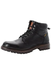 camel active Boot mit Reisverschluss Schnürschuh Schwarz/Braun