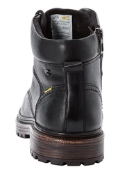 camel active Boot mit Reisverschluss Schnürschuh Schwarz/Braun