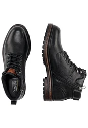 camel active Boot mit Reisverschluss Schnürschuh Schwarz/Braun