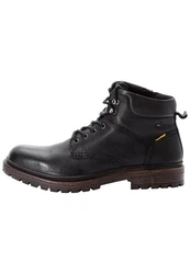 camel active Boot mit Reisverschluss Schnürschuh Schwarz/Braun