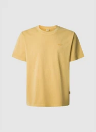 T-Shirt JACKO mit kleinem Ton-in-Ton Logoschriftzug