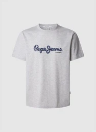 T-Shirt DORIAN TEE mit Markenschriftzug vorne