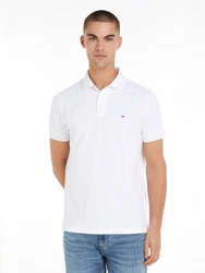 TOMMY HILFIGER Poloshirt Weiß/Creme/Dunkelblau/Grau/Hellblau