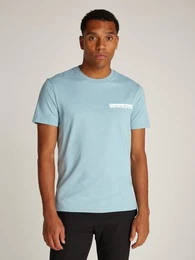 Rundhalsshirt NY CHEST BOX LOGO T-SHIRT mit Logoprint