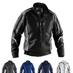 Kübler Pilotenjacke Grau/Schwarz/Dunkelgrau/Dunkelblau/Blau