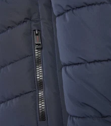 CASAMODA Anorak Steppjacke Outdoor Jacke Dunkelblau/Hellblau/Blau