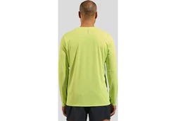 Odlo Longsleeve T-Shirt Zeroweight Chill-tec Grün/Neonfarben/Gelb