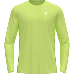 Odlo Longsleeve T-Shirt Zeroweight Chill-tec Grün/Neonfarben/Gelb