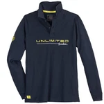 Redfield Langarm Poloshirt dunkelblau