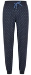 Phil & Co. Pyjamahose Herren Schlafanzughose lang Dunkelblau/Blau