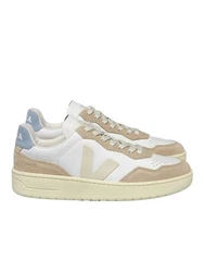 VEJA V-90 Sneaker Beige/Creme/Weiß