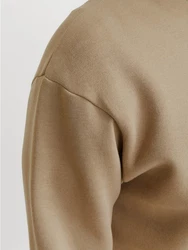 JACK & JONES Sweatshirt JJEBradley Khaki/Beige/Braun