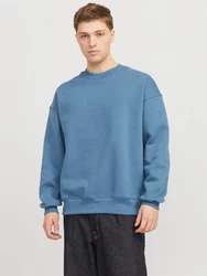 JACK & JONES Sweatshirt JJEUrban Edge blau