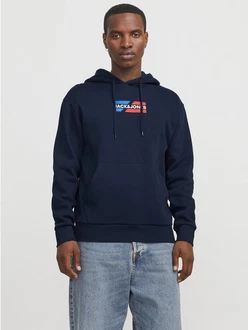 Jack & Jones Hoodie JJECORP GRAPHIC SWEAT HOOD