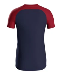 Jako T-Shirt Iconic Polo Dunkelrot/Dunkelblau/Rot