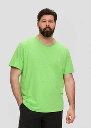 Kurzarmshirt T-Shirt aus Baumwoll-Jersey mit Logo-Print Logo