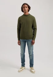 Dstrezzed Strickpullover Eleganter Techno-Strick 