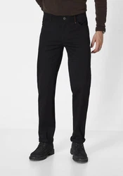 Redpoint 5-Pocket Hose MONTREAL Straight Fit Schwarz/Bordeaux/Braun/Beige
