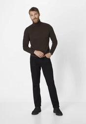 Redpoint 5-Pocket Hose MONTREAL Straight Fit Schwarz/Bordeaux/Braun/Beige