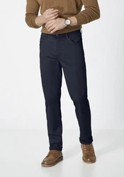 Redpoint 5-Pocket Hose MONTREAL Straight Fit Dunkelblau/Blau