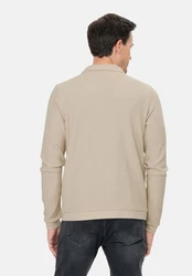 Key Largo Sweatjacke MSW KLSTEVE Beige/Khaki