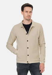 Key Largo Sweatjacke MSW KLSTEVE Beige/Khaki