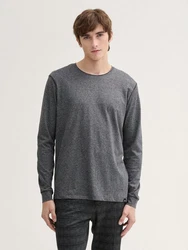 TOM TAILOR DENIM Shirt Dunkelgrau/Hellgrau/Grau