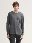 TOM TAILOR DENIM Shirt Dunkelgrau/Hellgrau/Grau