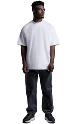 Reichstadt Oversize-Shirt Casual Kurzarm T-shirt (23RS041) Weiß (23RS041)