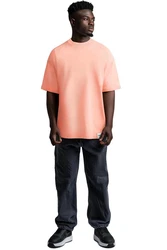 Reichstadt Oversize-Shirt Casual Kurzarm T-shirt (23RS041) Altrosa (23RS041)