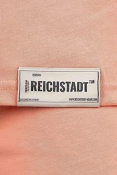 Reichstadt Oversize-Shirt Casual Kurzarm T-shirt (23RS041) Altrosa (23RS041)