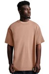 Reichstadt Oversize-Shirt Casual Kurzarm T-shirt (23RS041) Warm Brown (23RS041)