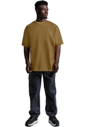 Reichstadt Oversize-Shirt Casual Kurzarm T-shirt (23RS041) Kaki (23RS041)
