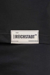 Reichstadt Oversize-Shirt Casual Kurzarm T-shirt (23RS041) Schwarz (23RS041)