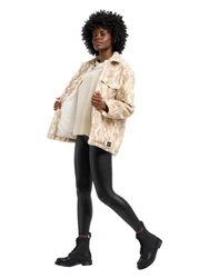 CARLO COLUCCI Sweatjacke Dirler Beige/Khaki/Schwarz/Hellblau