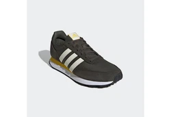 adidas Run 60s 3.0 Leather Shoes Hellgrau/Braun/Dunkelbraun/Dunkelgrün/Grau/Dunkelgrau