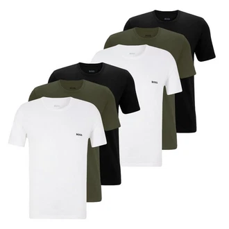 BOSS Unterziehshirt Classic T-Shirt Dunkelgrün/Grün/Dunkelblau