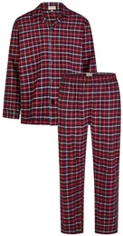 Phil & Co. Schlafanzug Casual (Set, 2 tlg., 2-teilig) Herren Flanell Pyjama lang Baumwolle Langarm
