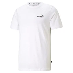 PUMA T-Shirt Essentials Small Logo T-Shirt Herren Weiß/Creme