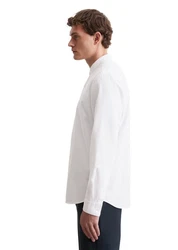 Marc O'Polo Langarmhemd Oxford Weiß/Creme
